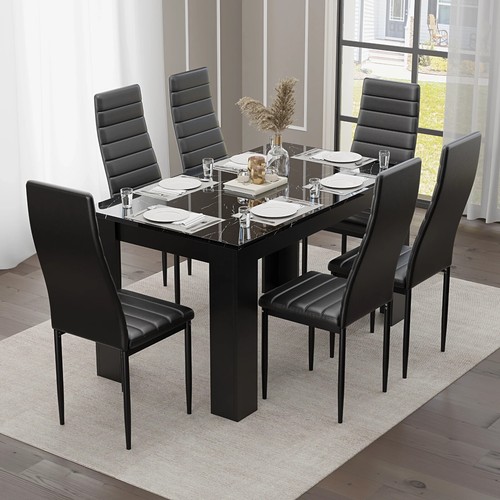 High gloss dining table - high,