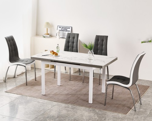 Dining table set extending - set,