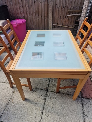 Dining table and set 4 - table,