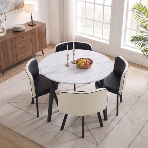 Round marble effect - round,