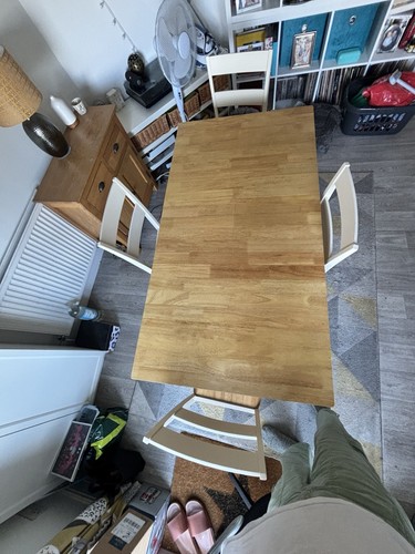 Solid pine extending dining - solid,