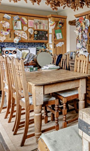 Old farmhouse dining - dining, 8