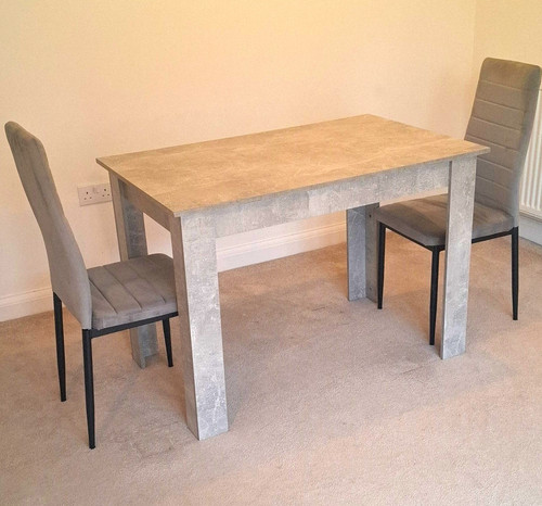 Grey piece dining set - 3-piece,