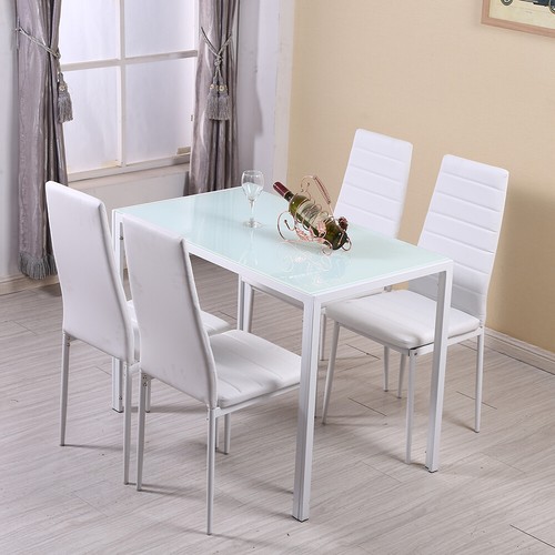 Seater glass dining - 4, table