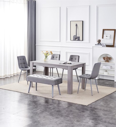 Dining table and chairs with - table, 4