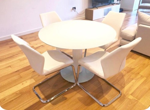 Dining table and chairs - dining,