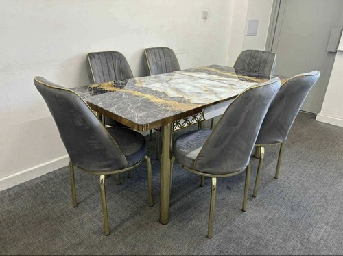 Dining table and chairs - dining,