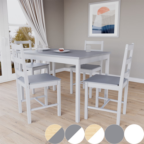 Solid wooden dining table and - wooden,