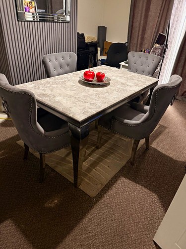 Piece rectangular dining - 5,