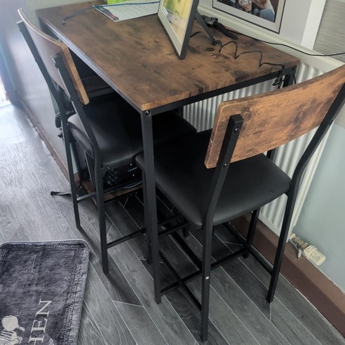 Breakfast bar table and - and, 2