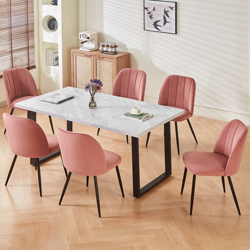 Marble effect table - marble, and