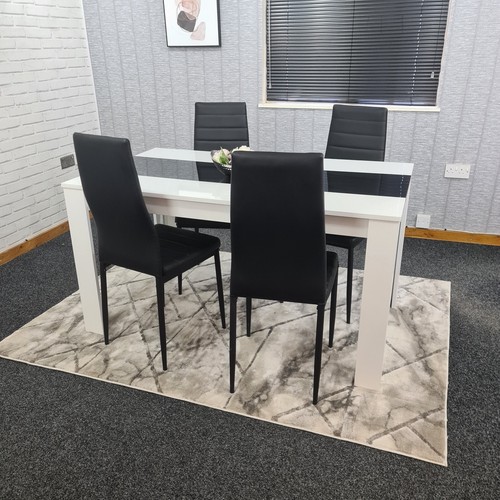 Dining table and chairs - dining,