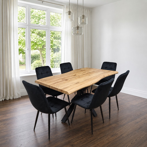 Dining table and chairs - dining,
