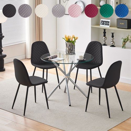 Dining table and chairs - 4, set