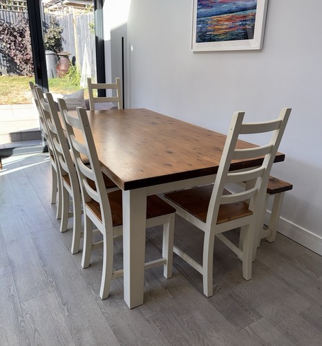 Dining room table - dining, chairs