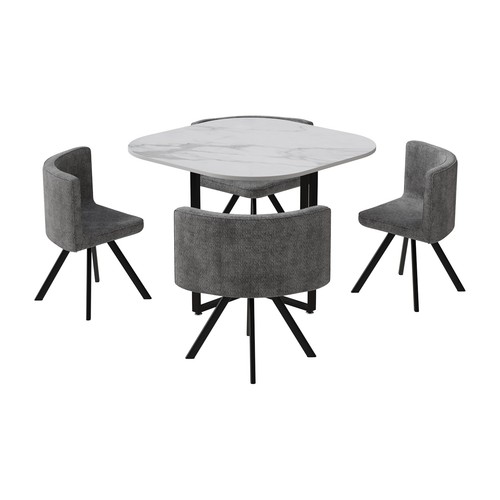 Dining table and chairs - dining,