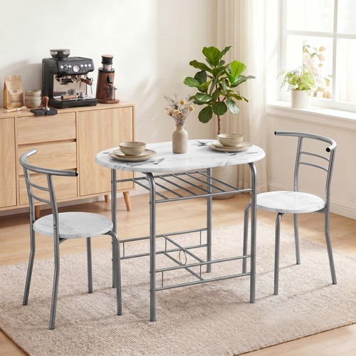Dining table and chairs - and, 3