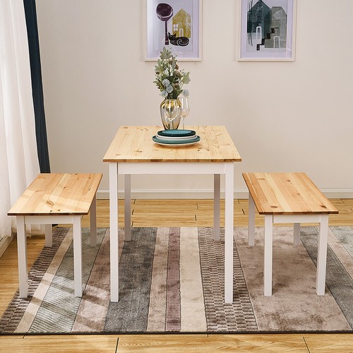 Solid wood dining table - dining, and