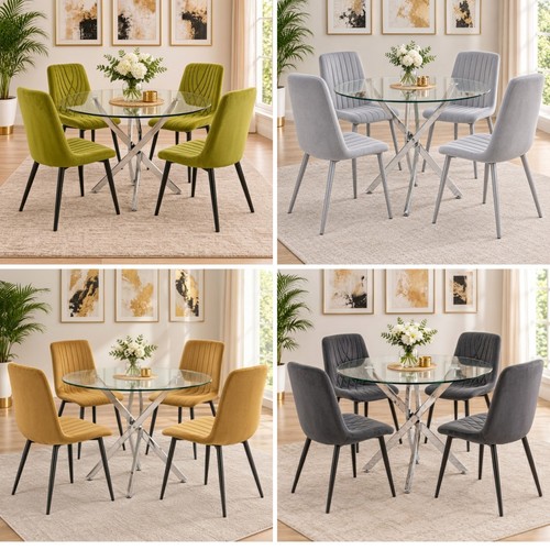 Dining table and chairs set - dining,