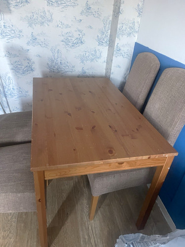 Rectangular wood dining - rectangular,