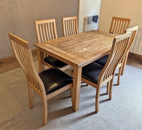Wooden oak dining - wooden,