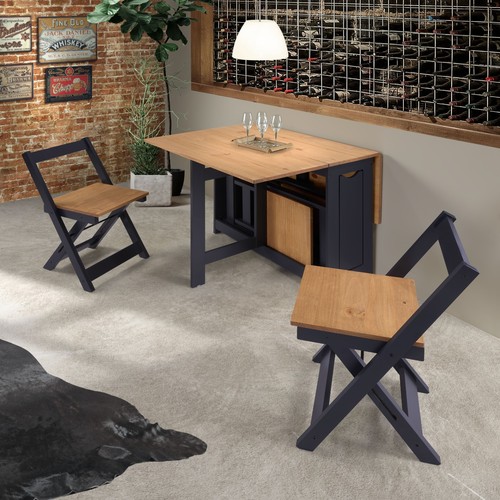 Santos drop leaf dining - leaf, table