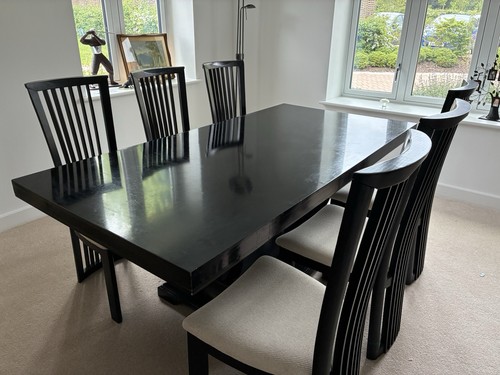 Dining room table - and, chairs
